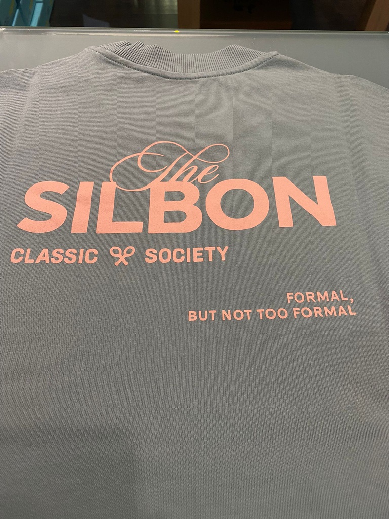 Camiseta Special Fit Classic Society Verde Gris - Silbon