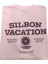 Camiseta Relaxed Fit Silbon Vacation Blanco - Silbon