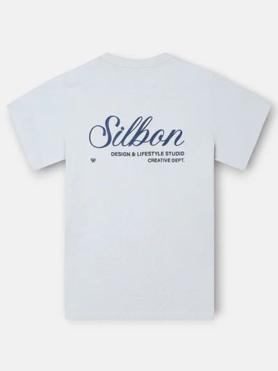 Camiseta Silbon Creative Dept Azul Claro - Silbon