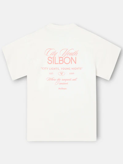 Camiseta Special Fit City Youth Crema - Silbon
