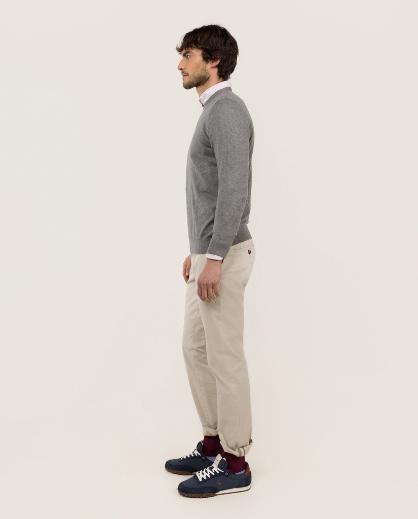 Pantalón Chino Básico Beige - El Ganso