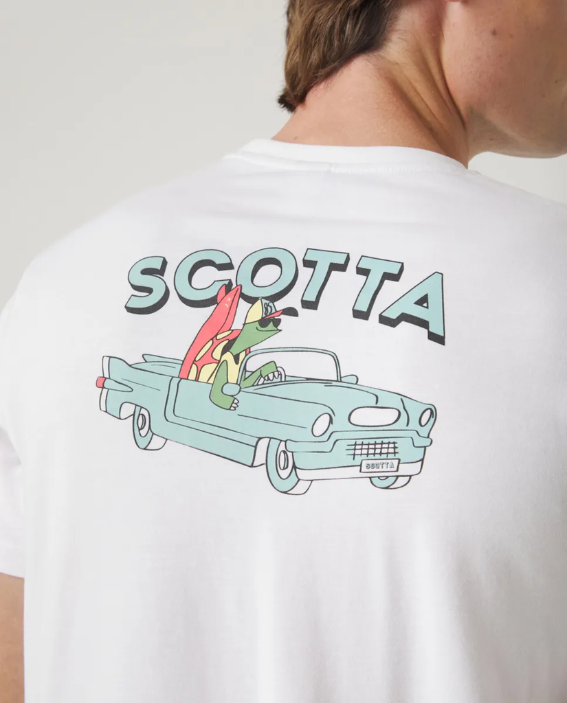 Camiseta Turtle Blanco - Scotta