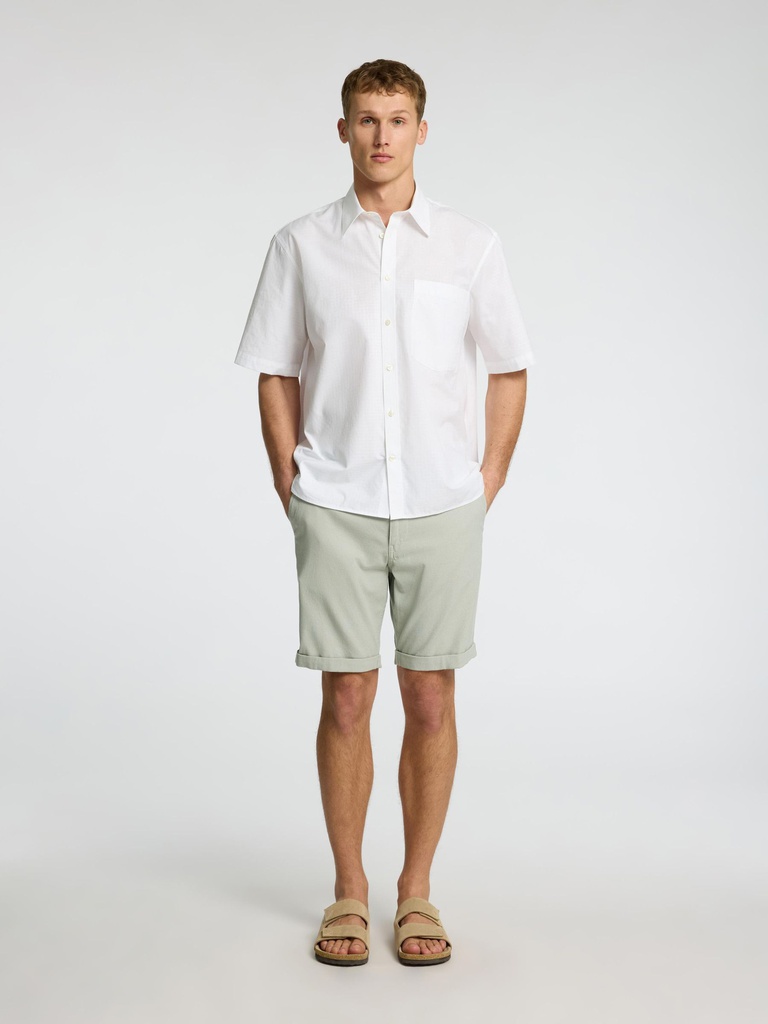 Bermuda Verde Claro Flex Shorts Noos - Selected