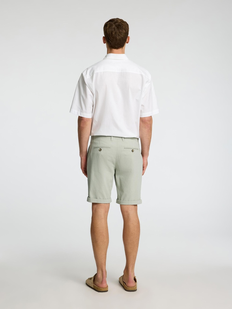 Bermuda Verde Claro Flex Shorts Noos - Selected
