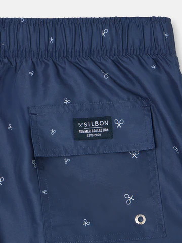 Bañador Miniraquetas Marino - Silbon