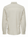 Onscaiden Lino Camisa Chinchilla - Only &amp; Sons