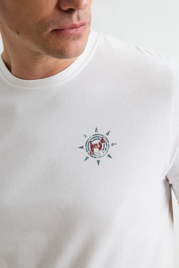 Camiseta Barca Hindica Blanco - Williot