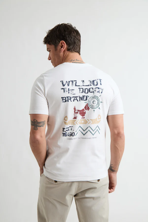 Camiseta Barca Hindica Blanco - Williot