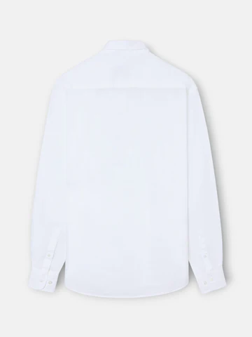 Camisa Polera Sport Lino Blanco - Silbon