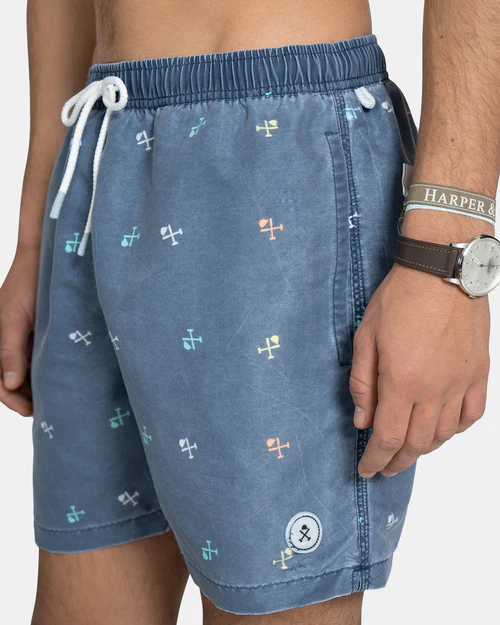 Bañador Icon Wash Navy - Harper &amp; Neyer