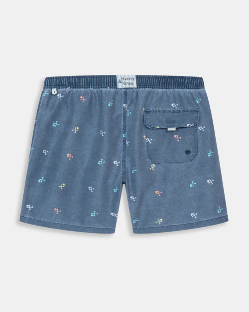 Bañador Icon Wash Navy - Harper &amp; Neyer