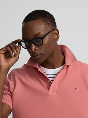 Polo Clásico Liso Coral - Silbon