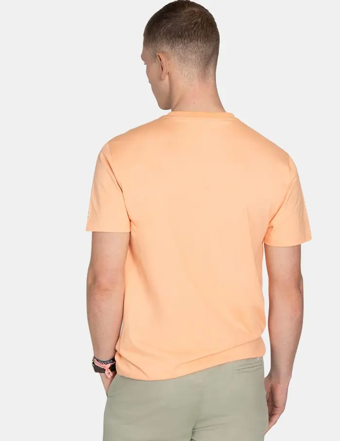 Camiseta Breaklines Coral Peach - Harper &amp; Neyer