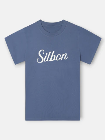 Camiseta Vintage Azul Indigo - Silbon