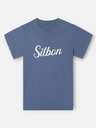 Camiseta Vintage Azul Indigo - Silbon