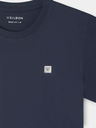 Camiseta Lisa Minilogo Parche Azul Marino - Silbon
