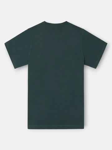 Camiseta Minilogo Verde Oscuro - Silbon