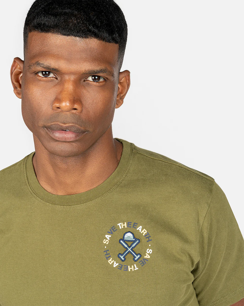 Camiseta Earth Military Green - Harper