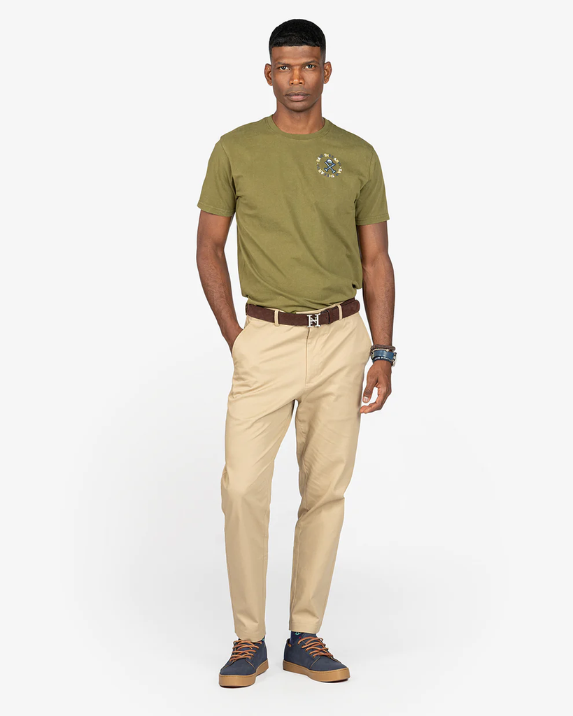 Camiseta Earth Military Green - Harper