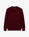 Jersey R Neck Rich Burgundy - Harper &amp; Neyer