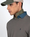 Jersey R Neck Gray Ember - Harper &amp; Neyer