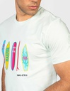 Camiseta Suffboard Turquesa Light - Harper &amp; Neyer