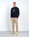 Sudadera Ranglan Vermont Dark Navy Blue - Harper &amp; Neyer