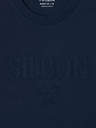 Camiseta Silbon Patch Tono Azul Marino - Silbon