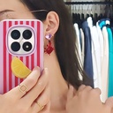 Pendientes Cangrejo Rojo Metacrilato