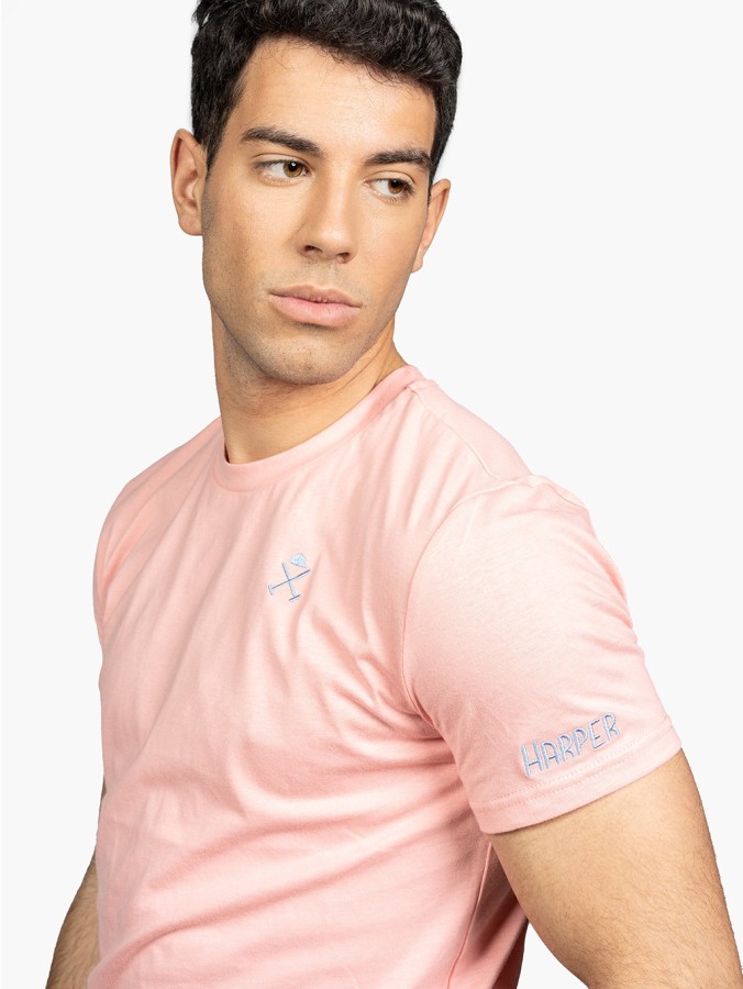 Camiseta Paradise Rosa Strawberry Light - Harper &amp; Neyer