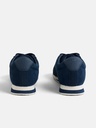 Zapatilla Serraje Logo Perforado Azul Marino - Silbon