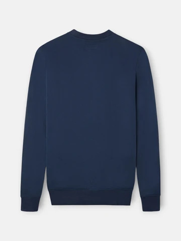 Sudadera Relaxed Fit Silbon Bordado Azul Marino - Silbon