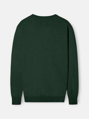 Jersey Cuello Redondo Verde Oscuro - Silbon