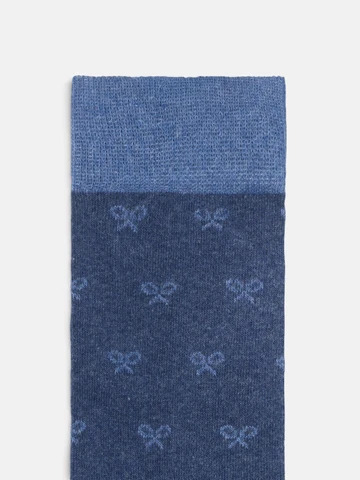 Calcetín Multiraquetas Azul Marino - Silbon