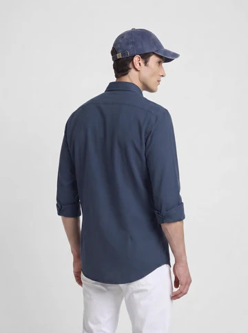 Camisa Sport Estructura Navy - Silbon
