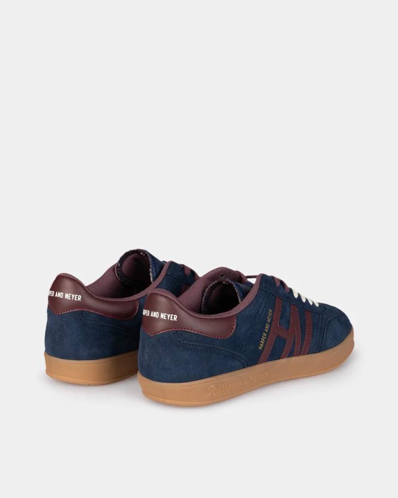 Sneaker Hamptons Suede Midnight Navy - Harper &amp; Neyer