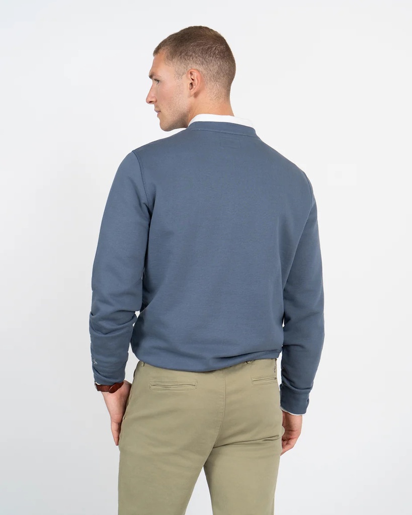 Sudadera Crew-Neck Heritage Blue Tide -  Harper &amp; Neyer