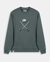Sudadera Crew-Neck Heritage Green Mosswood -  Harper &amp; Neyer