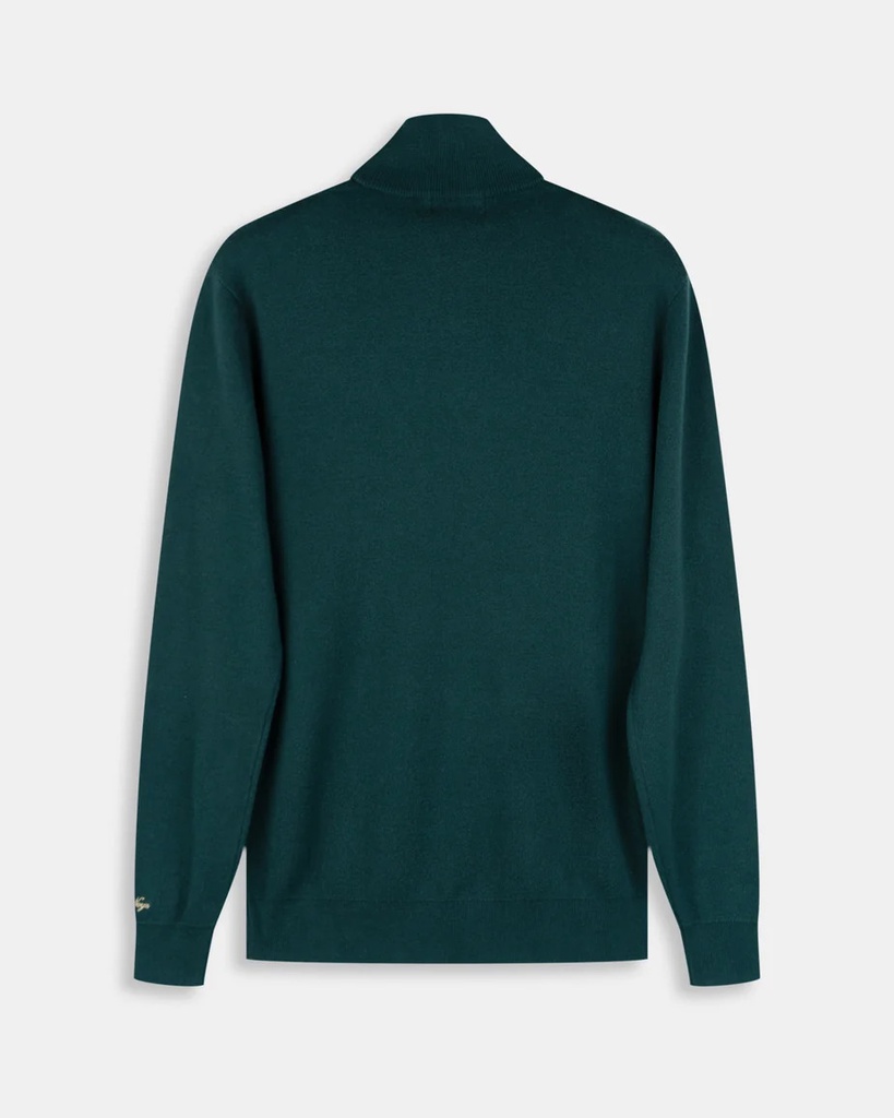 Jersey Zipper Green Forest - Harper &amp; Neyer