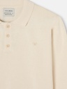 Jersey Cuello Polo Piedra - Silbon