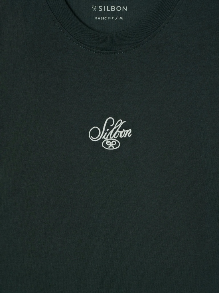 Camiseta Silbon Shop Verde Oscuro - Silbon
