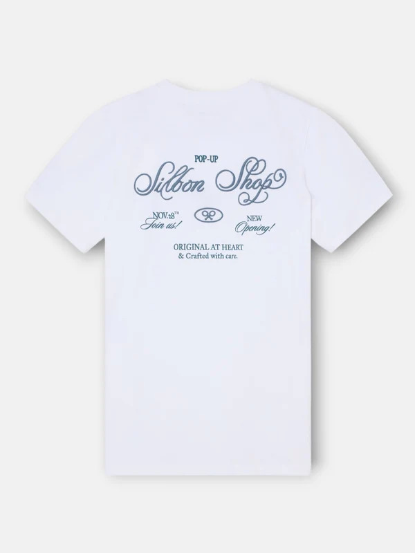 Camiseta Silbon Shop Blanca - Silbon