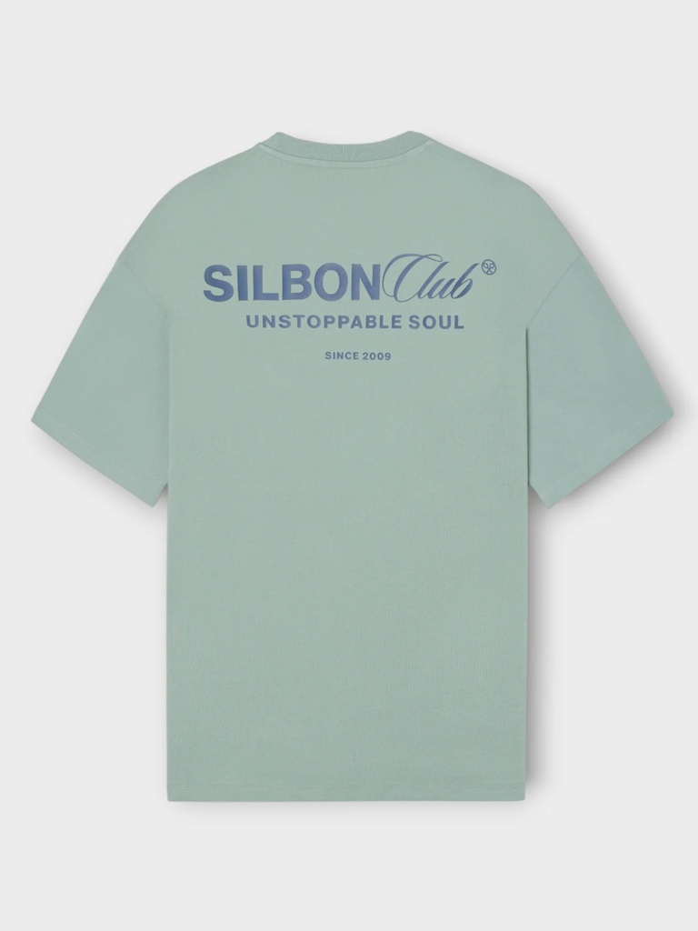 Camiseta Relaxed Fit Silbon Club Verde - Silbon