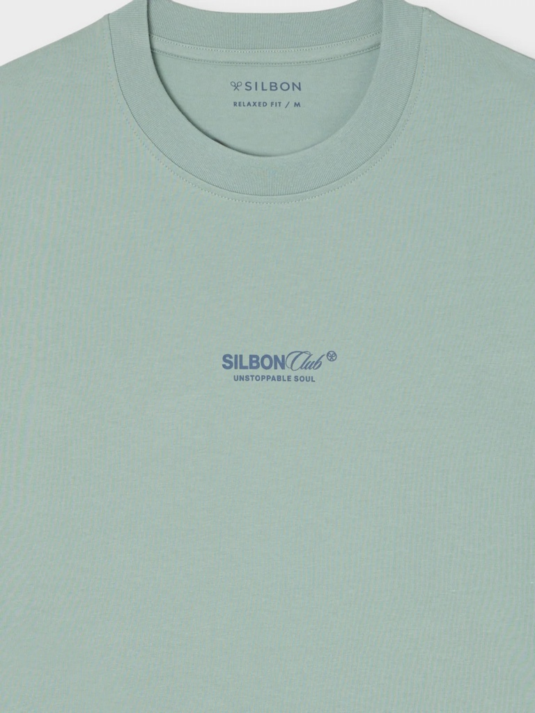 Camiseta Relaxed Fit Silbon Club Verde - Silbon