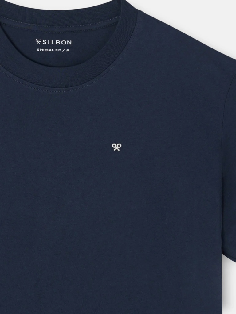 Camiseta Special Fit Evolve To Survive Azul Marino - Silbon