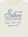 Camiseta Special Fit Evolve To Survive Crema - Silbon