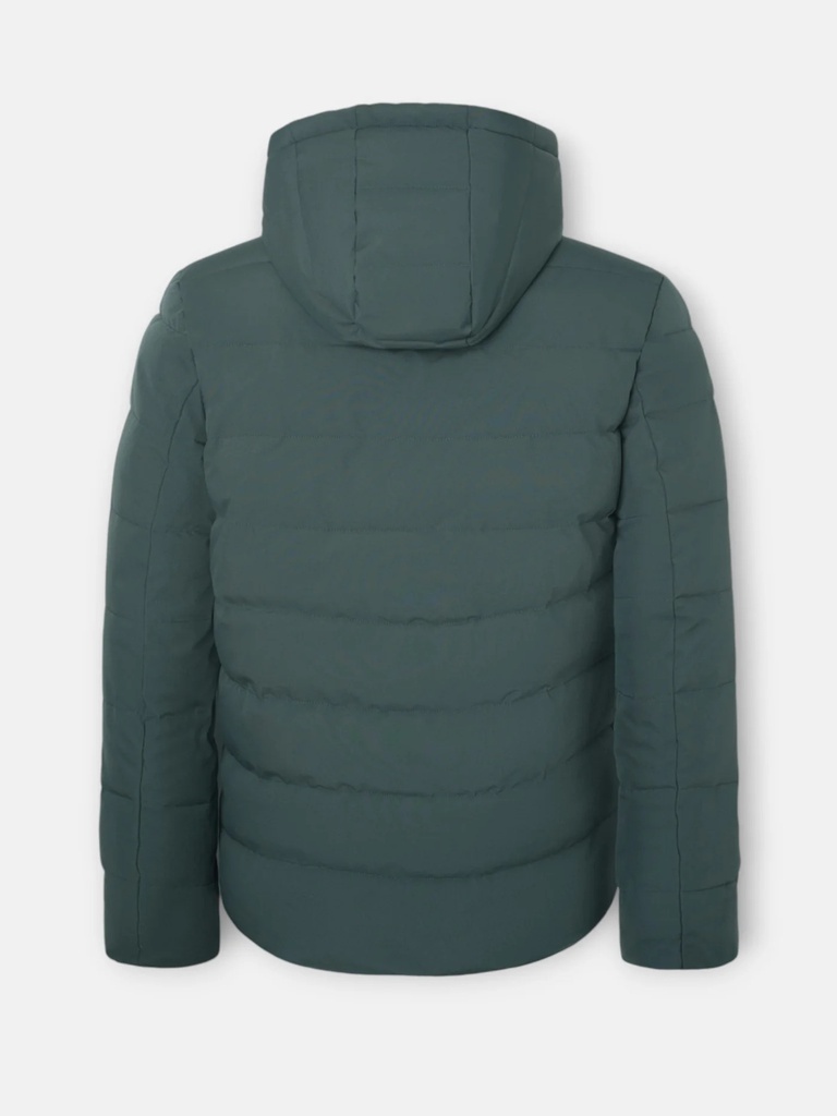 Abrigo Técnico Reversible Azul Marino Verde - Silbon