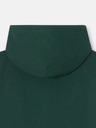 Sudadera Capucha Relaxed Franjas Verde Oscuro - Silbon
