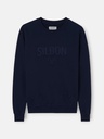 Sudadera Ranglan Silbon Patch Azul Marino - Silbon