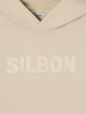 Sudadera Capucha Cuerda Beige - Silbon
